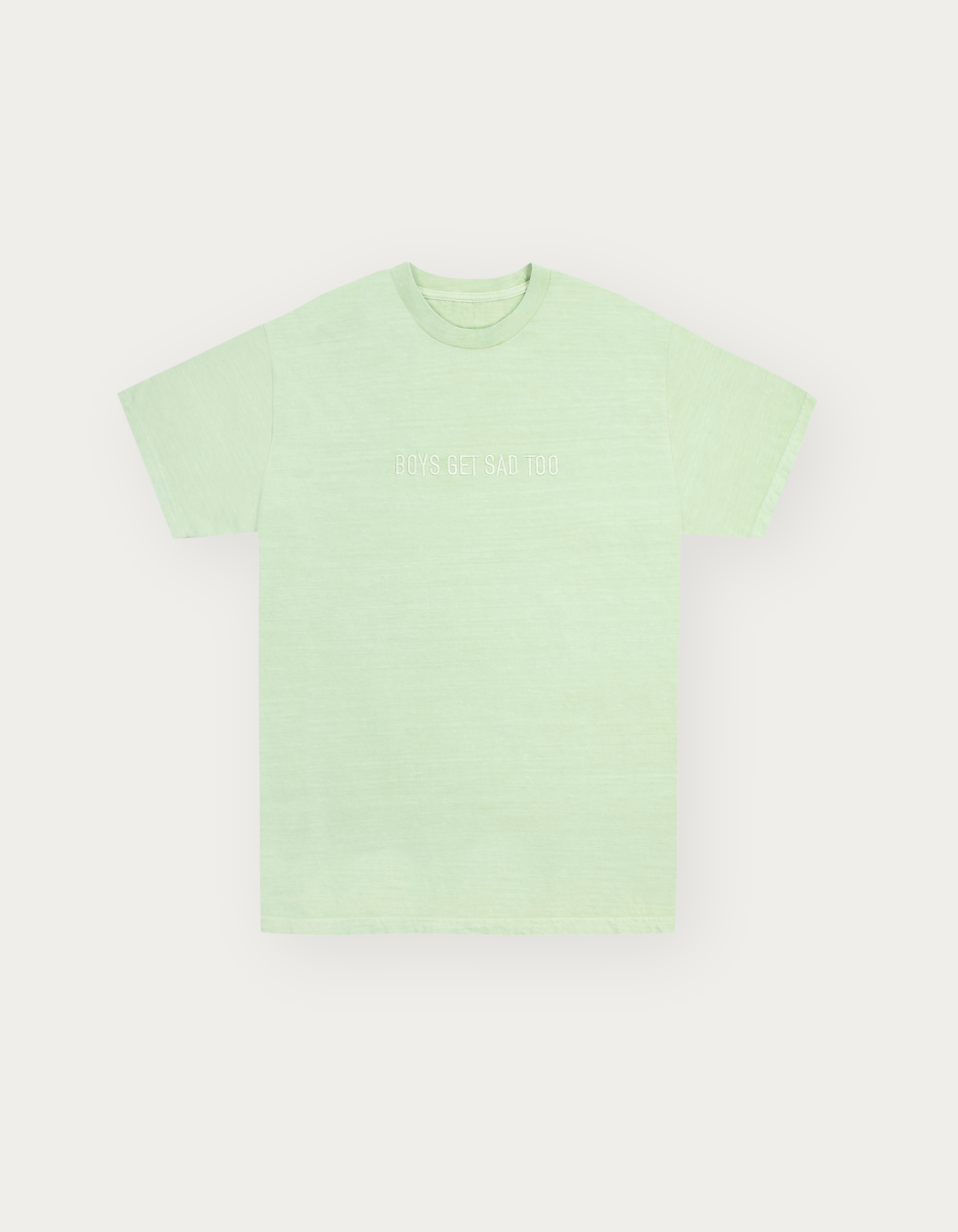 VINTAGE STITCH GREEN TEE