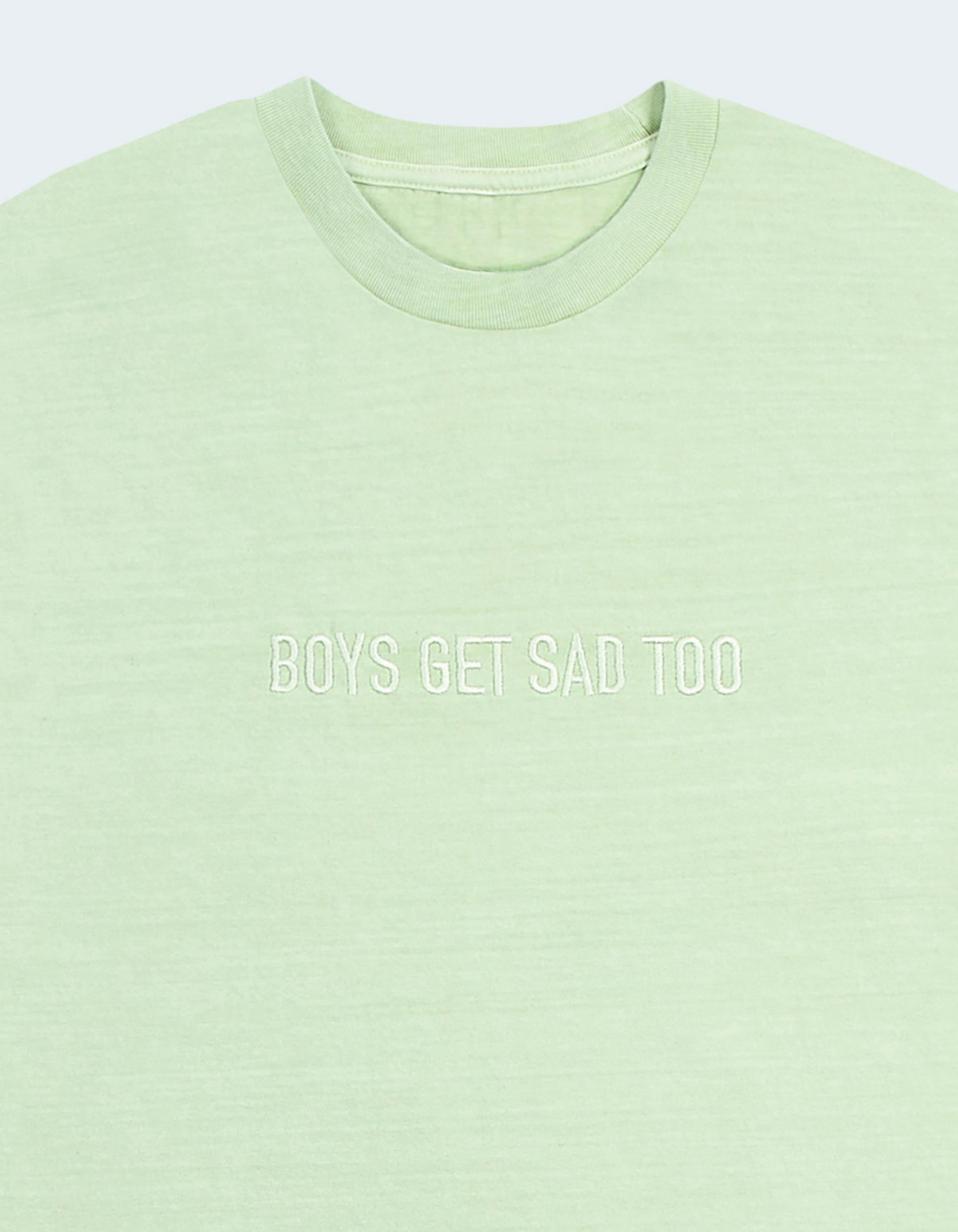 VINTAGE STITCH GREEN TEE