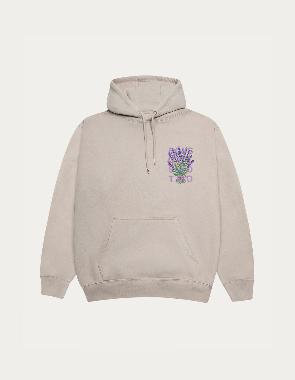 LAVENDER HOODY SAND