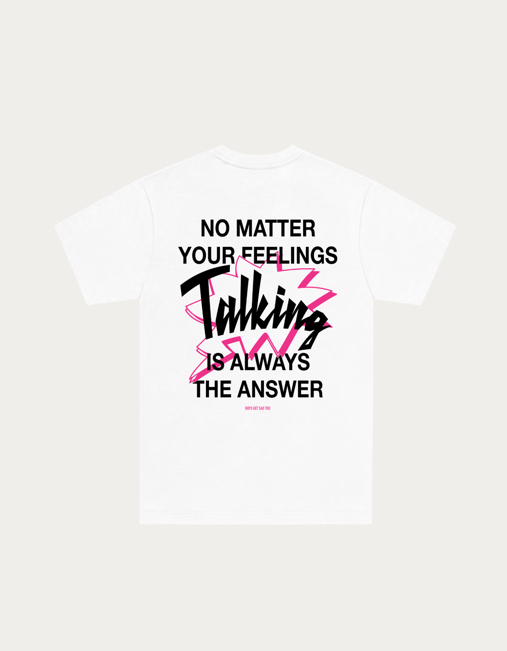 YOUR FEELINGS TEE WHITE