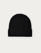 RIBBED BEANIE BLACK