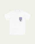 LAVENDER WHITE TEE