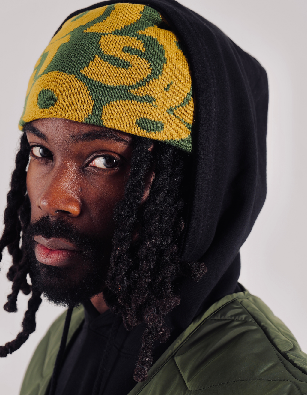 WAVE BEANIE GREEN