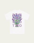 LAVENDER WHITE TEE