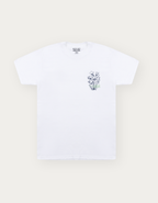 FLOWER TAKE TIME WHITE TEE