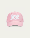 SCRIPT VINTAGE PINK 6-PANEL CAP