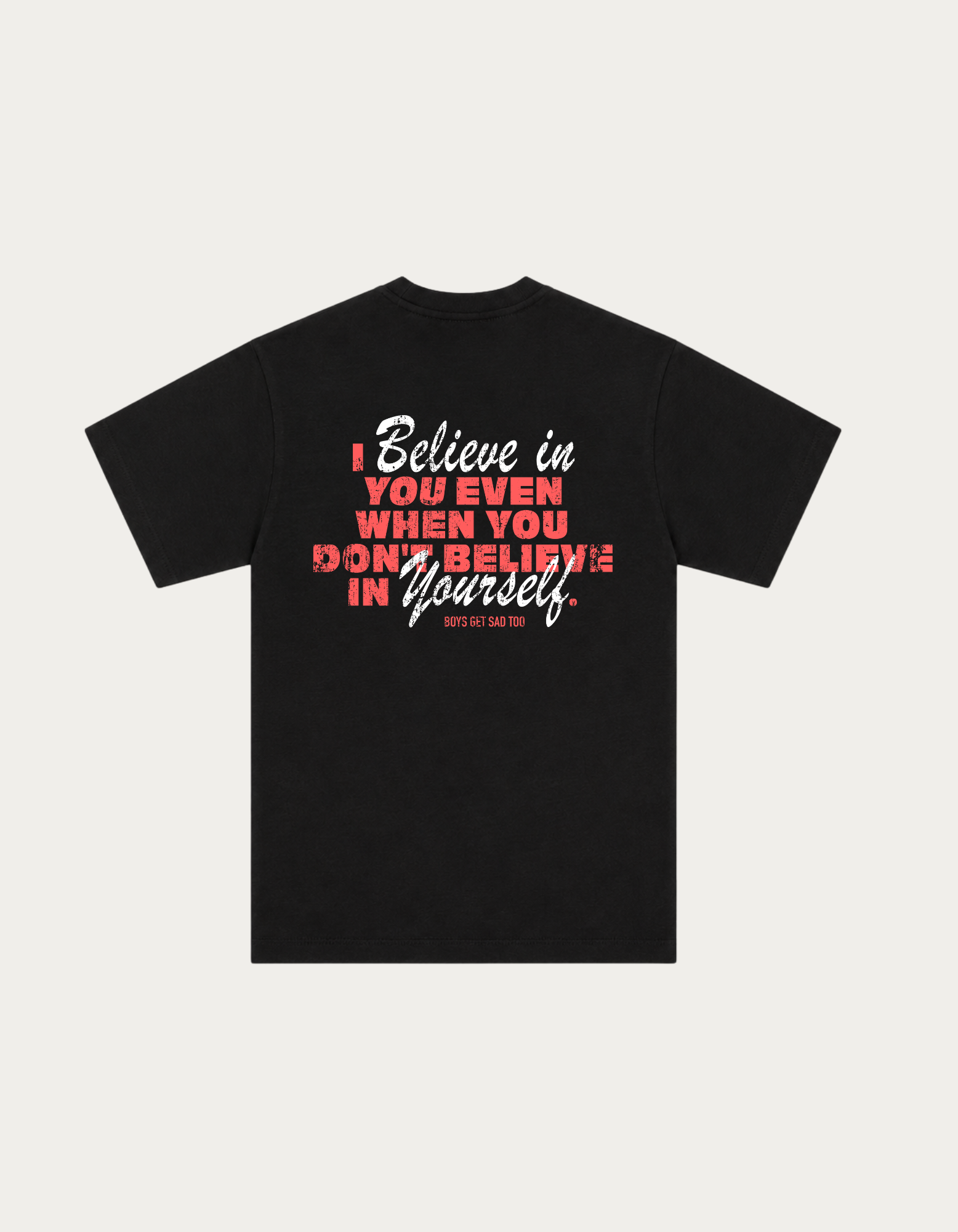 I BELIEVE TEE BLACK