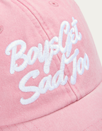 SCRIPT VINTAGE PINK 6-PANEL CAP