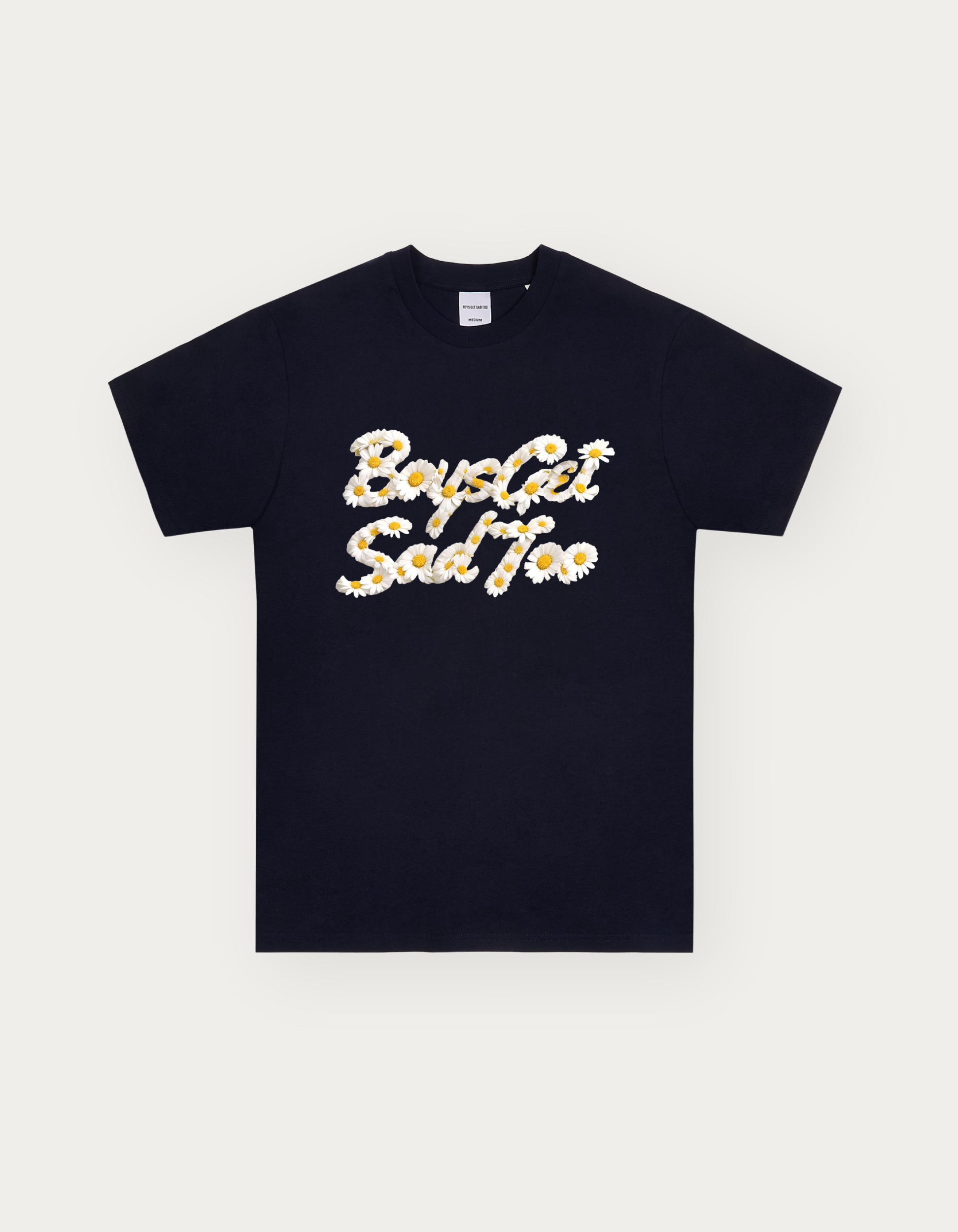 DAISY LOGO BLACK TEE