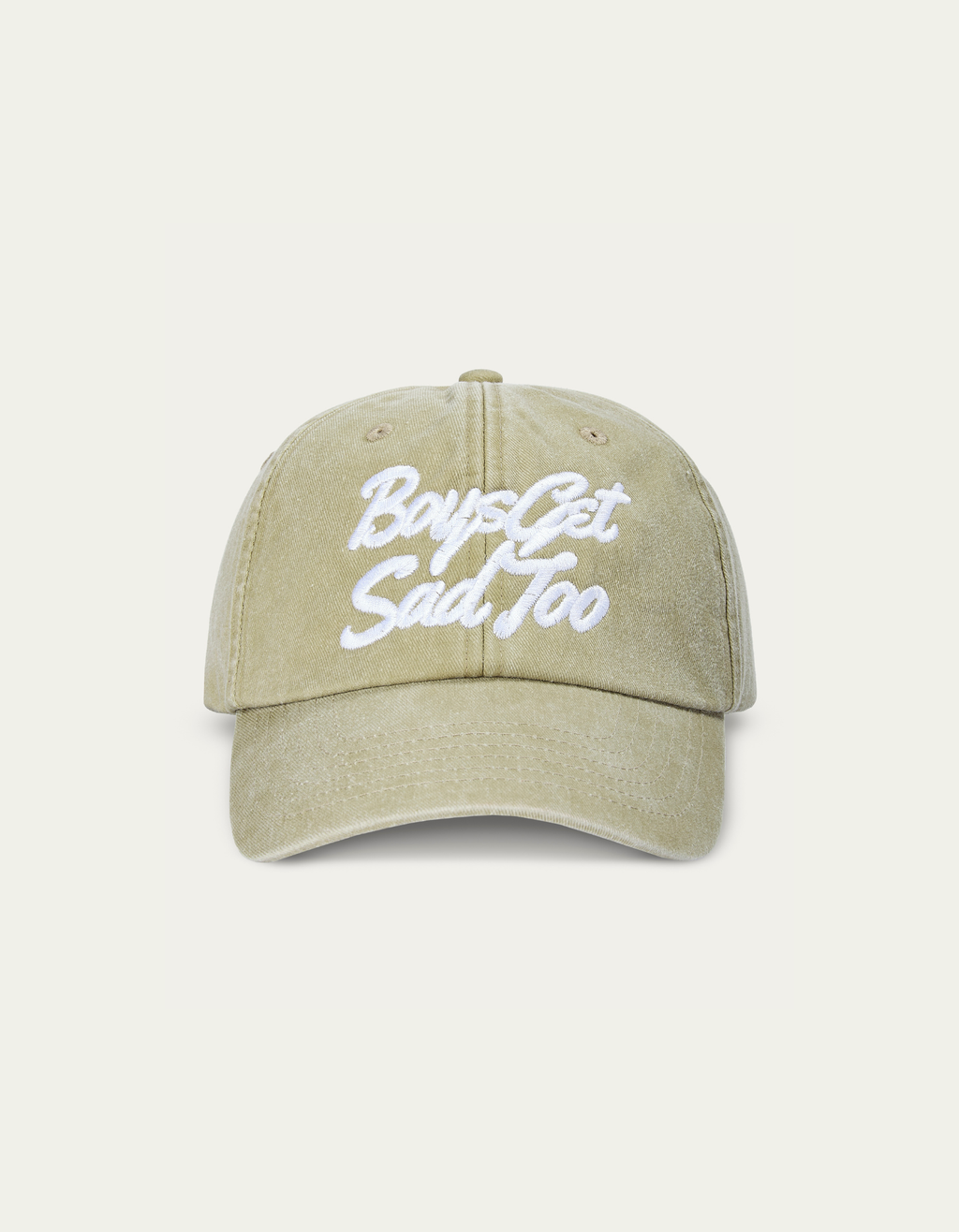 SCRIPT VINTAGE STONE 6-PANEL CAP