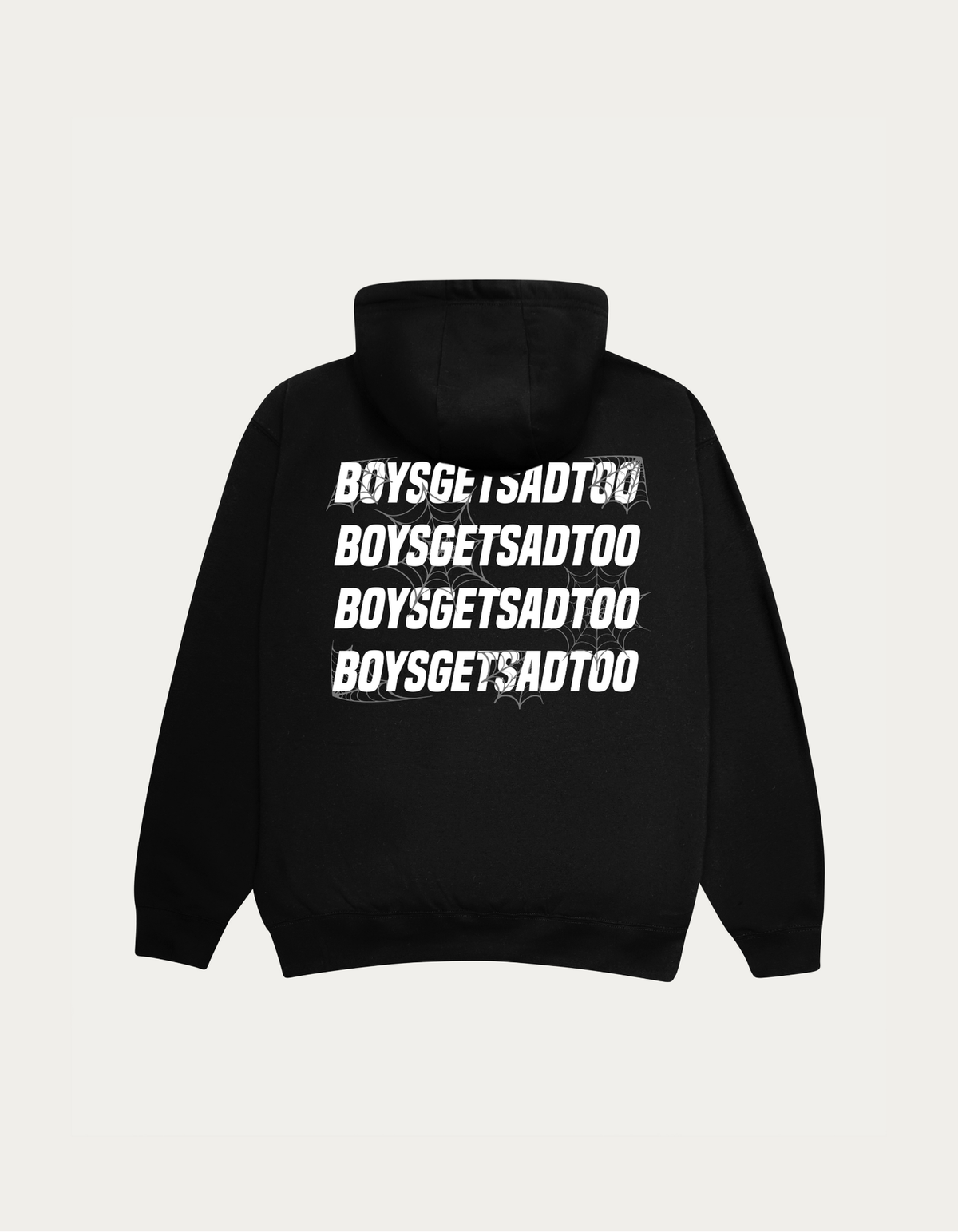 WEB BLOCK LOGO HOODY BLACK