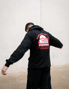 PIZZA HOODY BLACK
