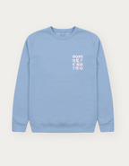 BLOSSOM CREWNECK BABY BLUE *PRE ORDER*
