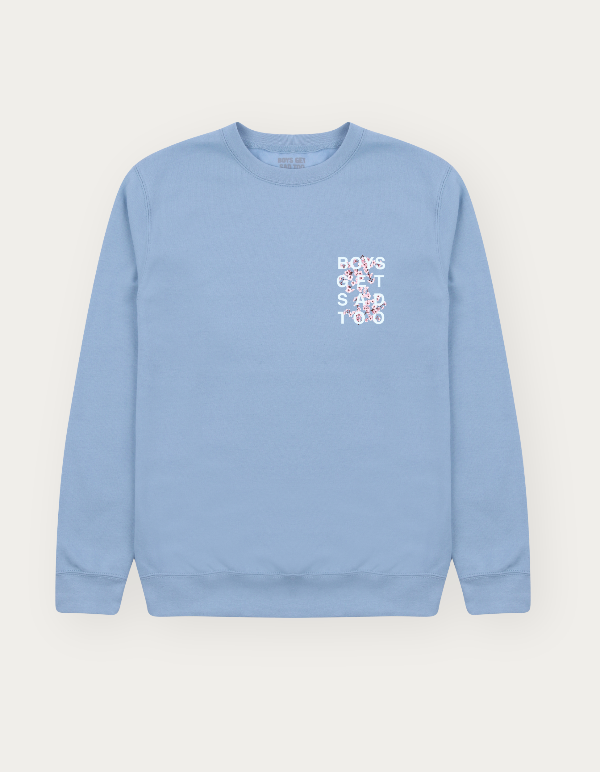 BLOSSOM CREWNECK BABY BLUE *PRE ORDER*