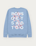 BLOSSOM CREWNECK BABY BLUE *PRE ORDER*