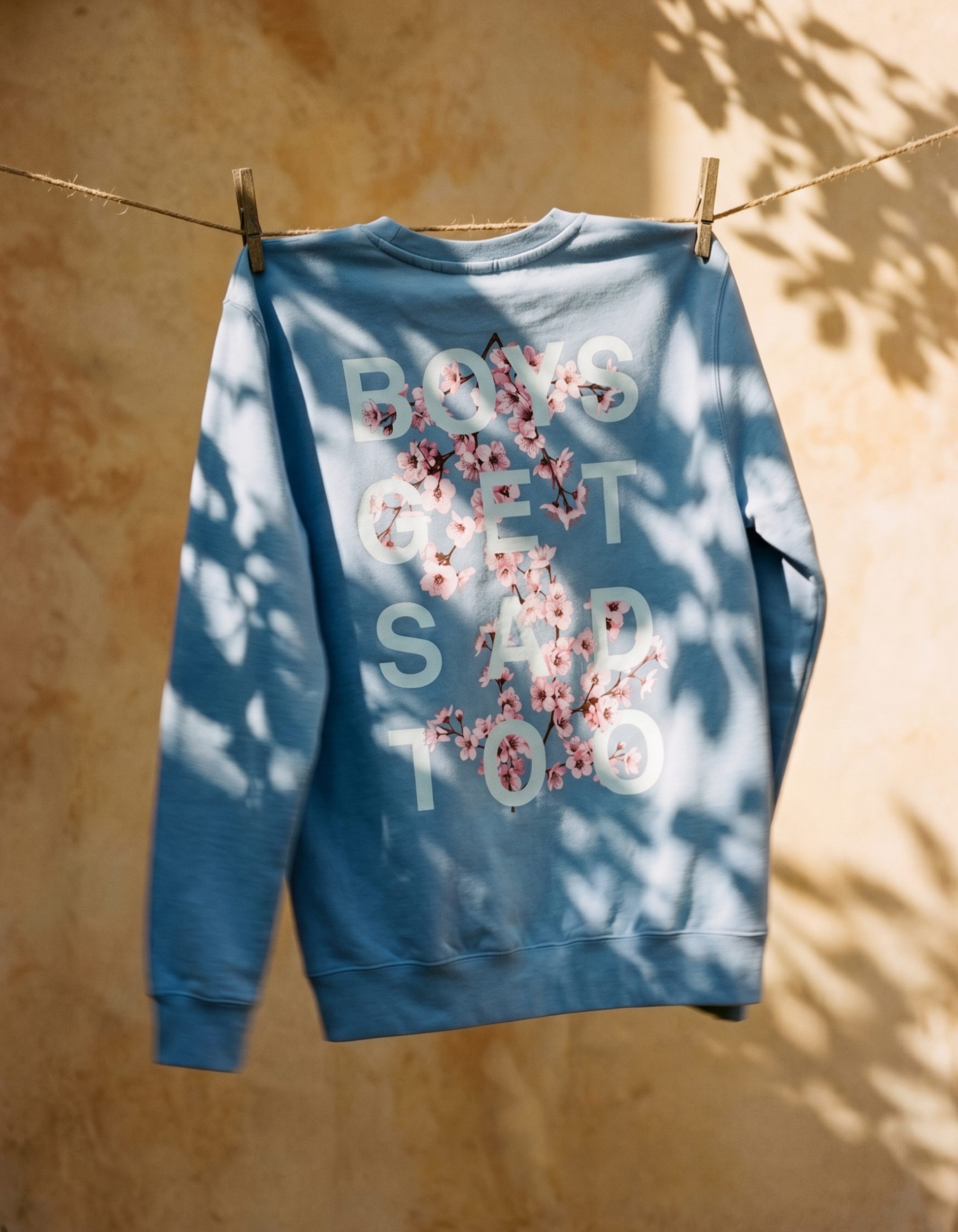 BLOSSOM CREWNECK BABY BLUE *PRE ORDER*
