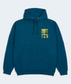 RUNNING SPELL OUT HOODY NAVY