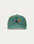 POOL CAP VINTAGE GREEN 5-PANEL CAP