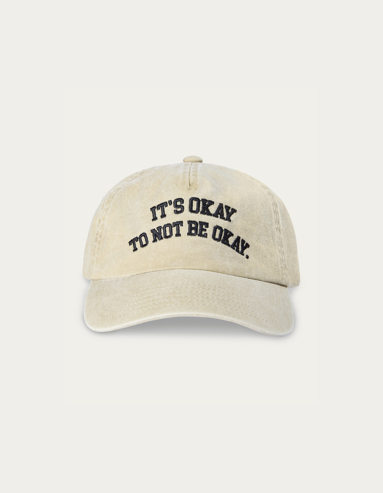 IT'S OKAY VINTAGE STONE 5-PANEL CAP