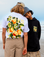 PEACHES WHITE TEE