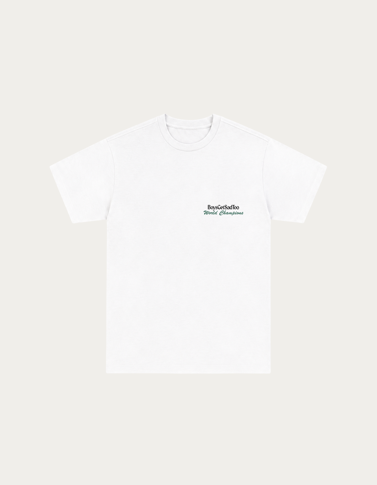 HELMET TEE WHITE