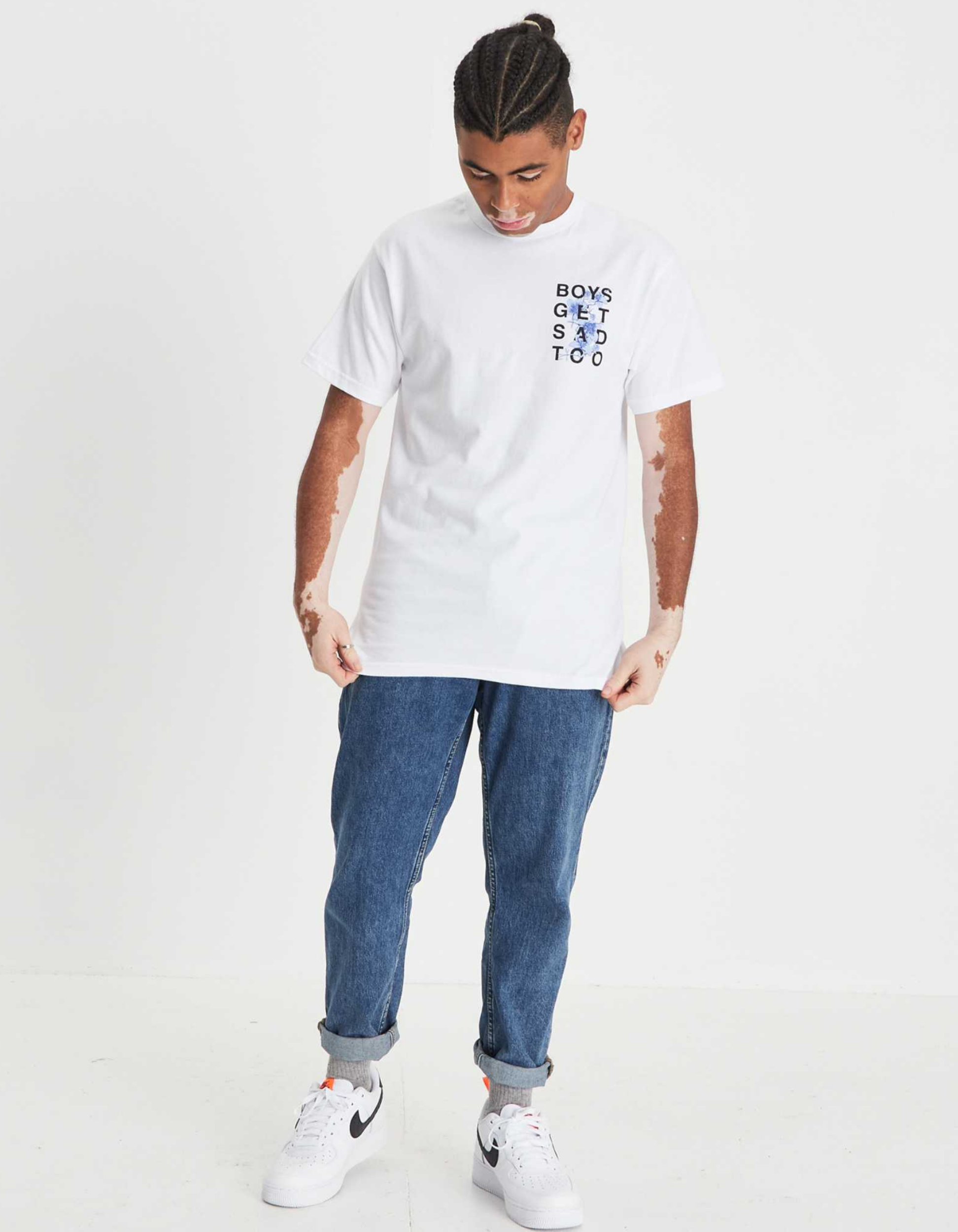 FLOWER TEE WHITE