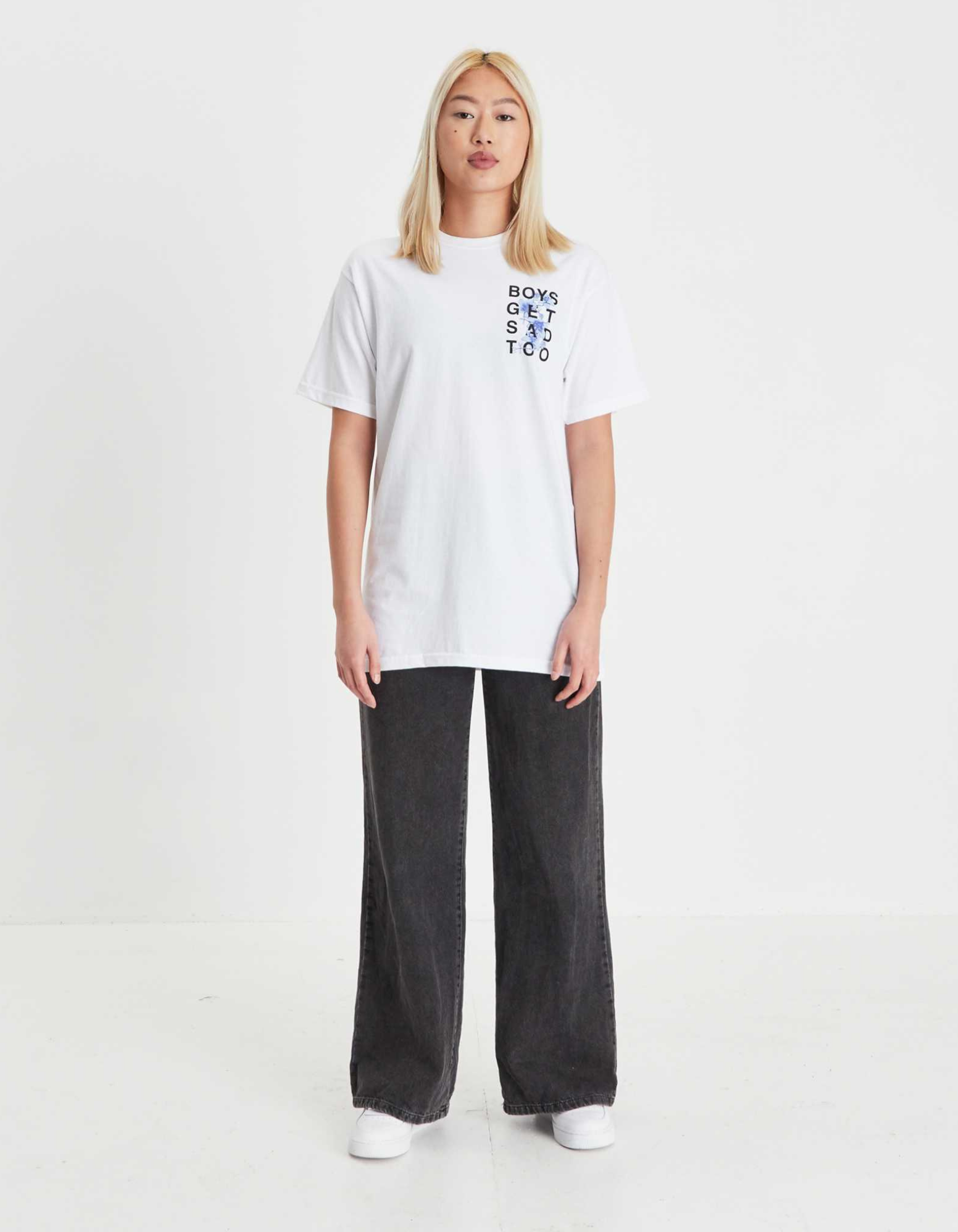 FLOWER TEE WHITE