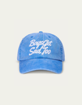 SCRIPT VINTAGE BLUE 6-PANEL CAP