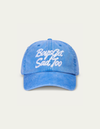 SCRIPT VINTAGE BLUE 6-PANEL CAP