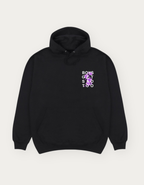 FLOWER HOODY BLACK