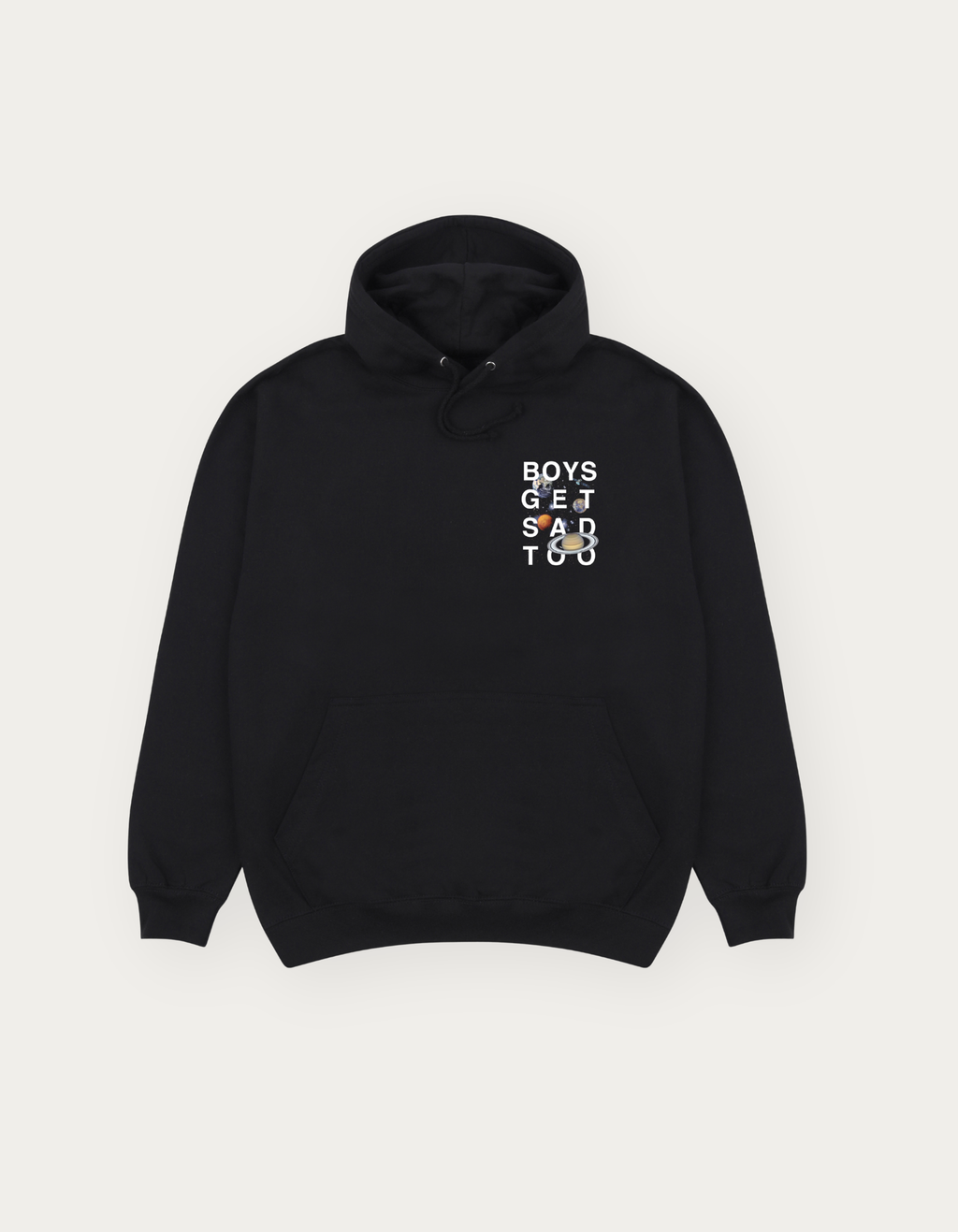 SPACE HOODY BLACK