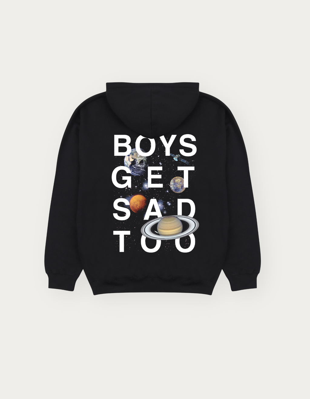 SPACE HOODY BLACK