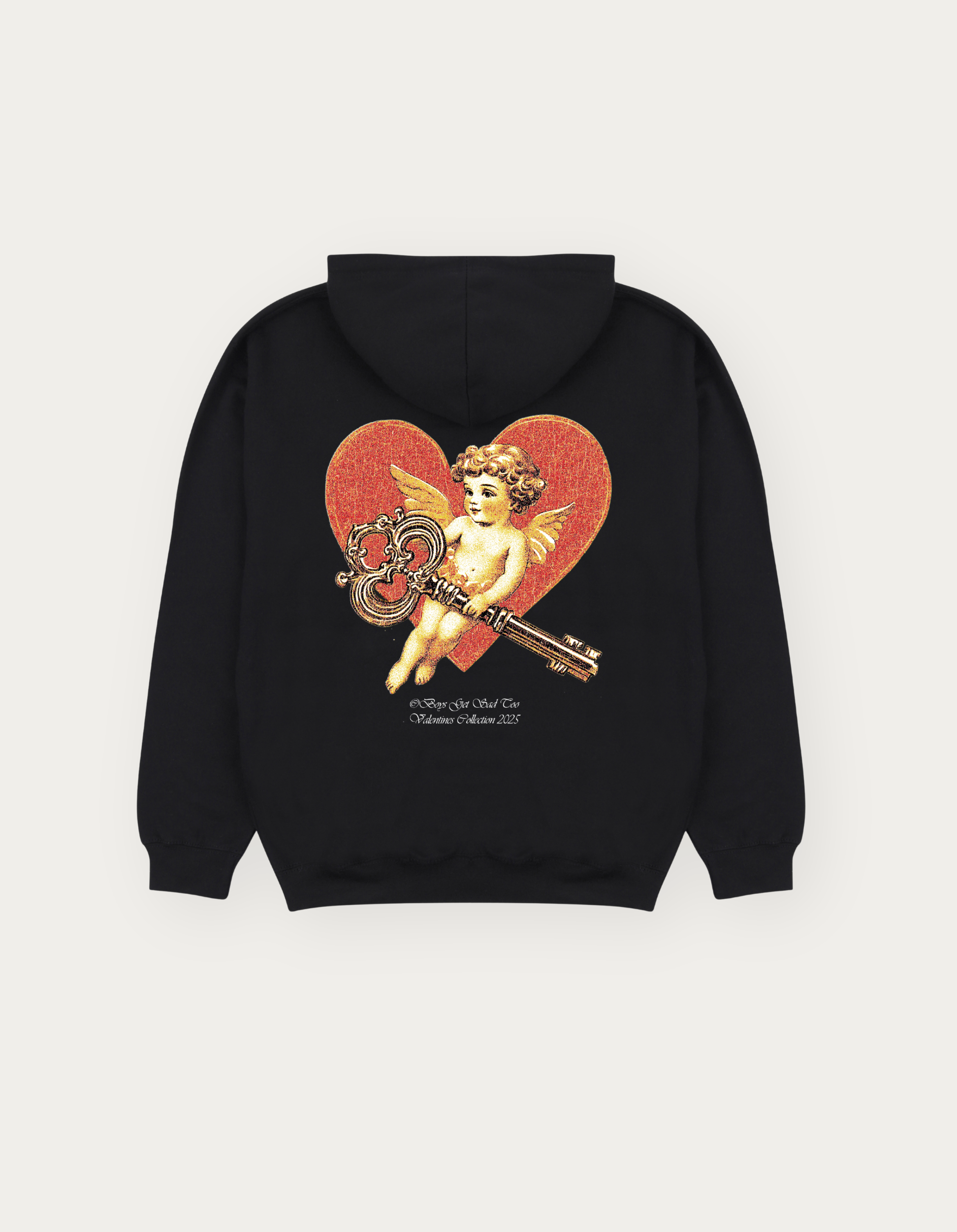 CHERUB KEY HOODY BLACK
