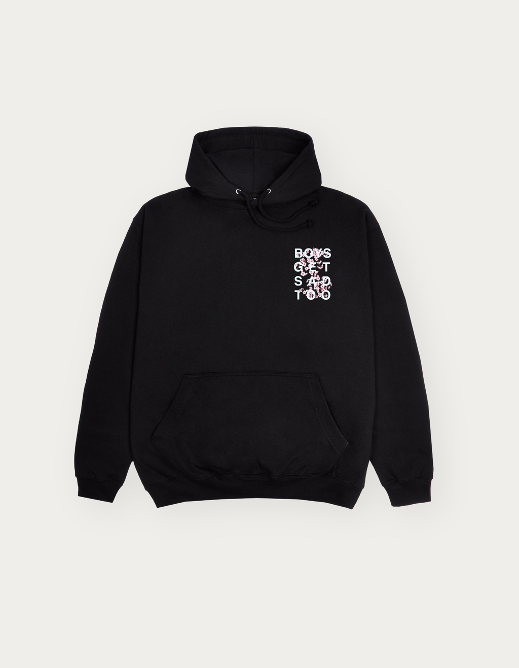 BLOSSOM HOODY BLACK