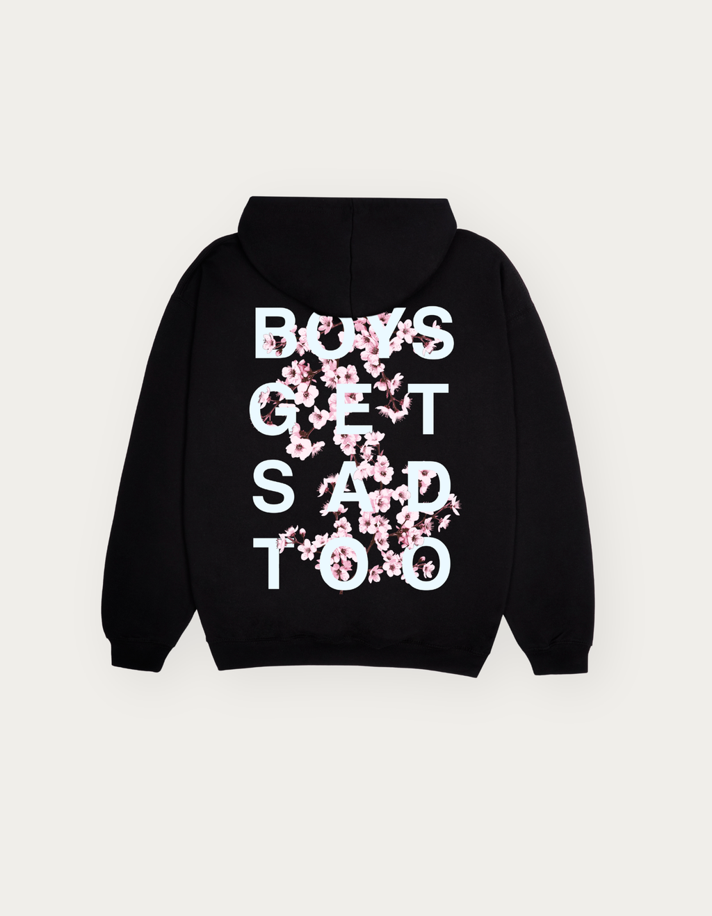 BLOSSOM HOODY BLACK