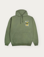 LEMON HOODY MOSS GREEN