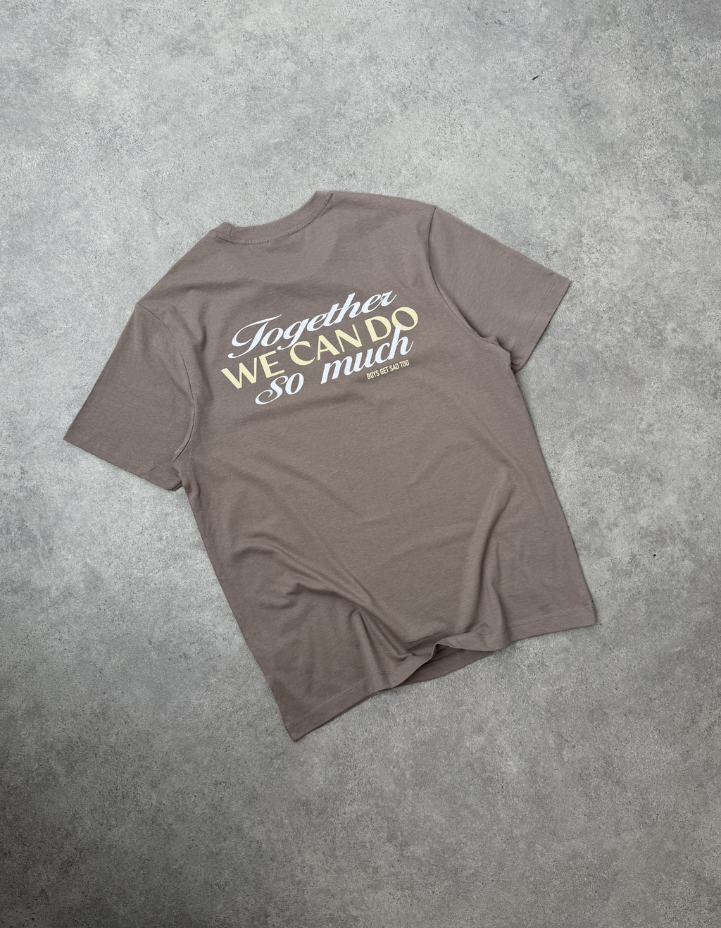 TOGETHER WE CAN TEE KHAKI