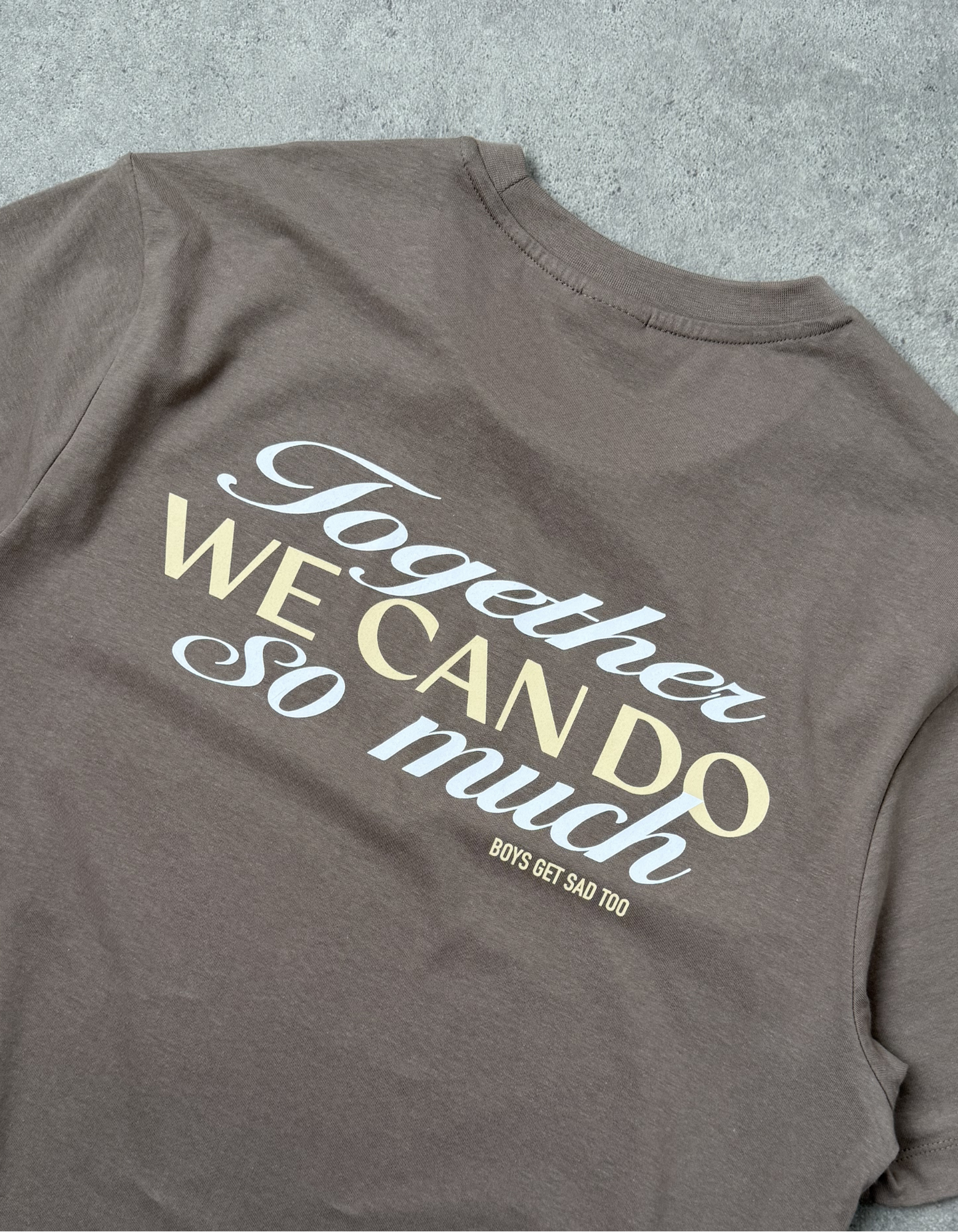TOGETHER WE CAN TEE KHAKI