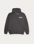 ESSENTIALS OVER DYED HOODY VINTAGE BLACK