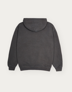 ESSENTIALS OVER DYED HOODY VINTAGE BLACK