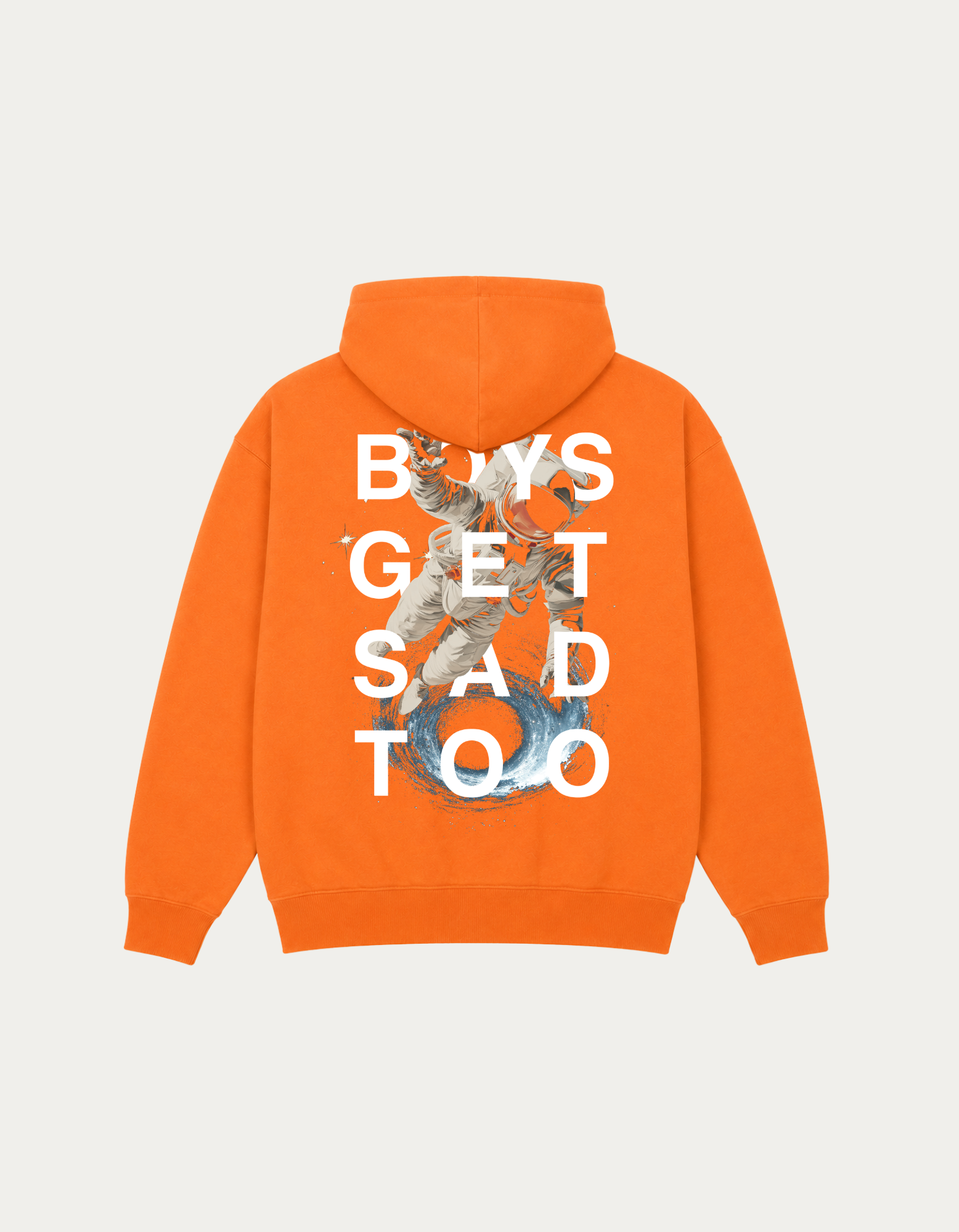 SPACEMAN HOODY ORANGE