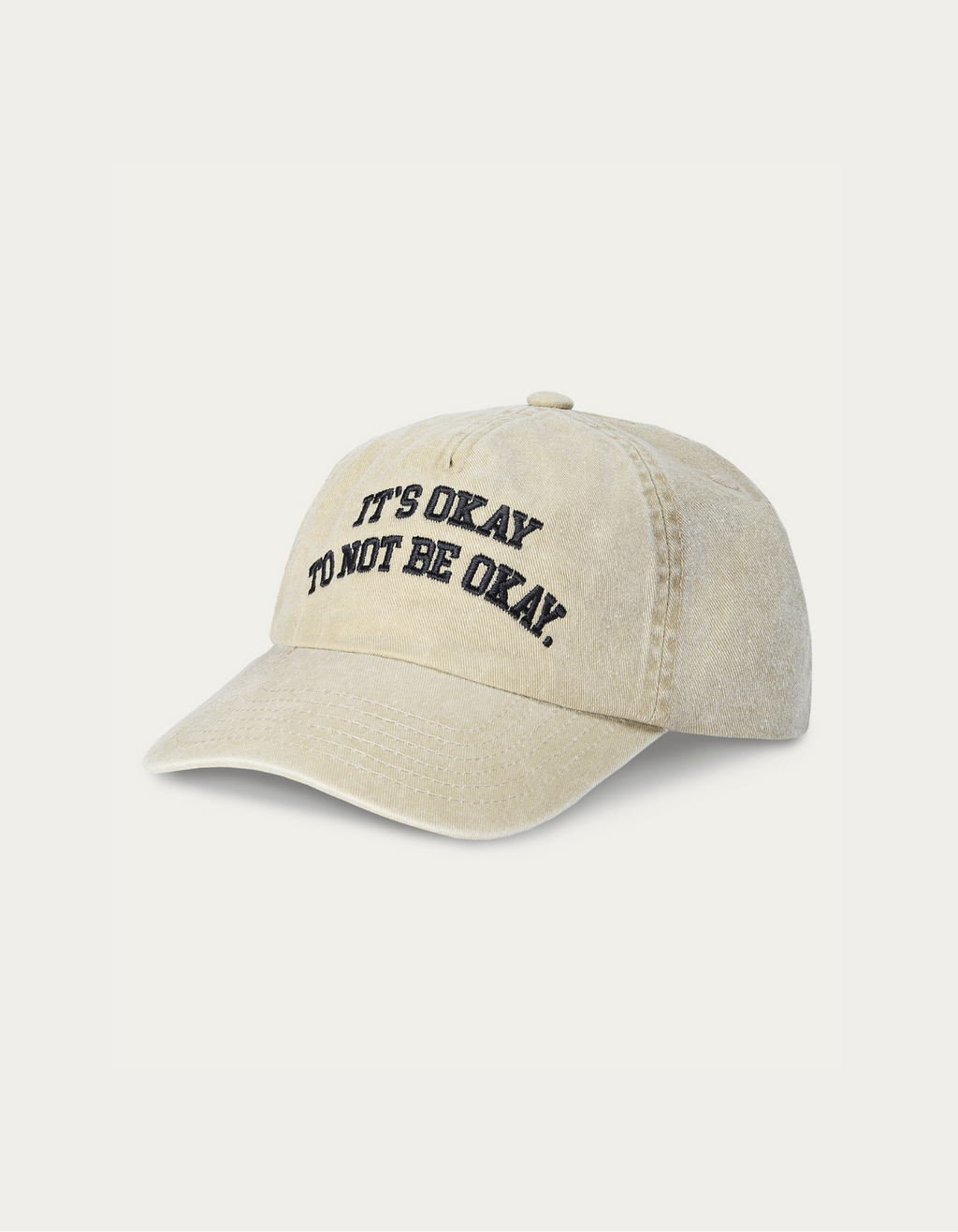 IT'S OKAY VINTAGE STONE 5-PANEL CAP