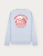PIZZA CREWNECK GREY