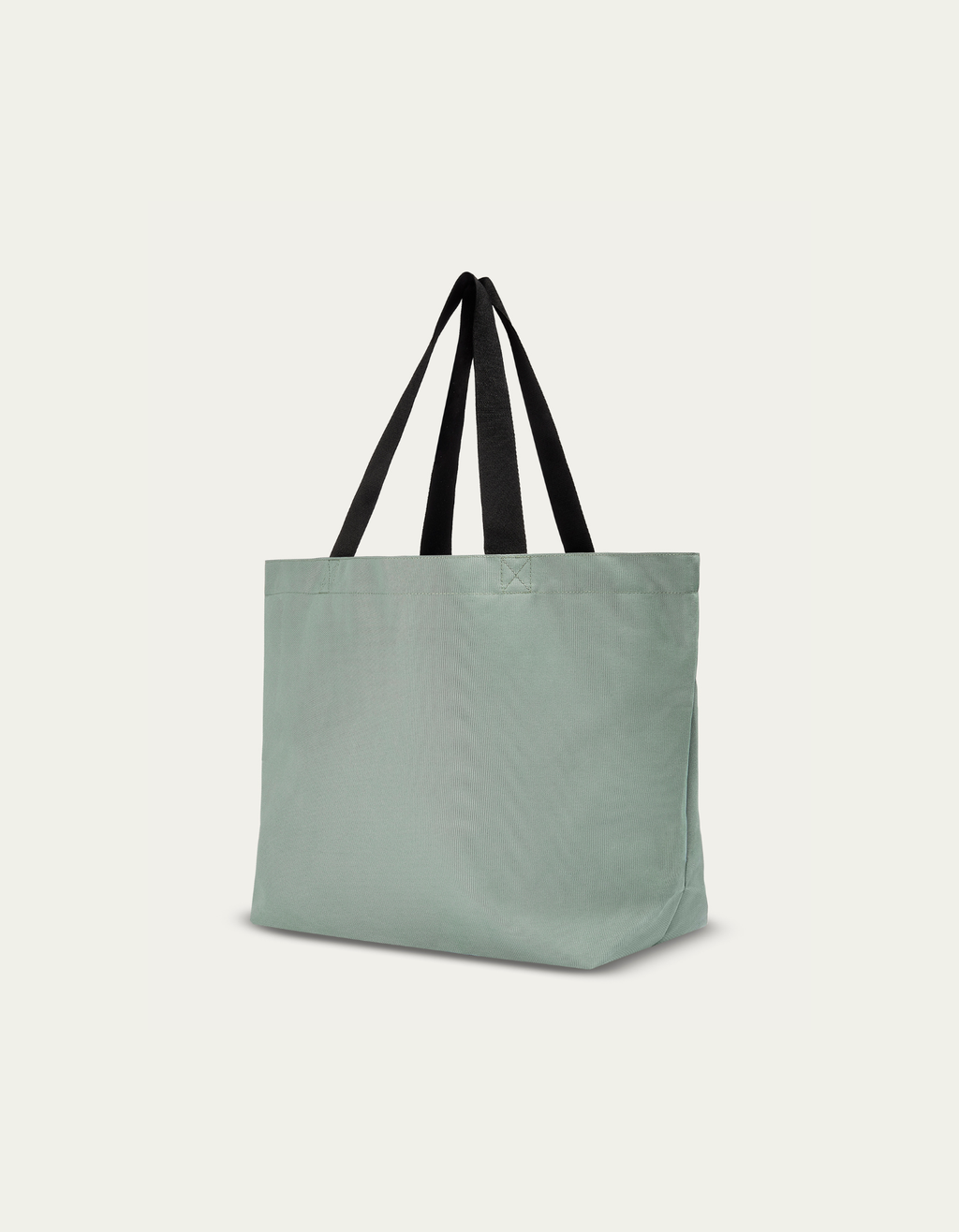 BLOCK LOGO GREEN CARRYALL TOTE BAG