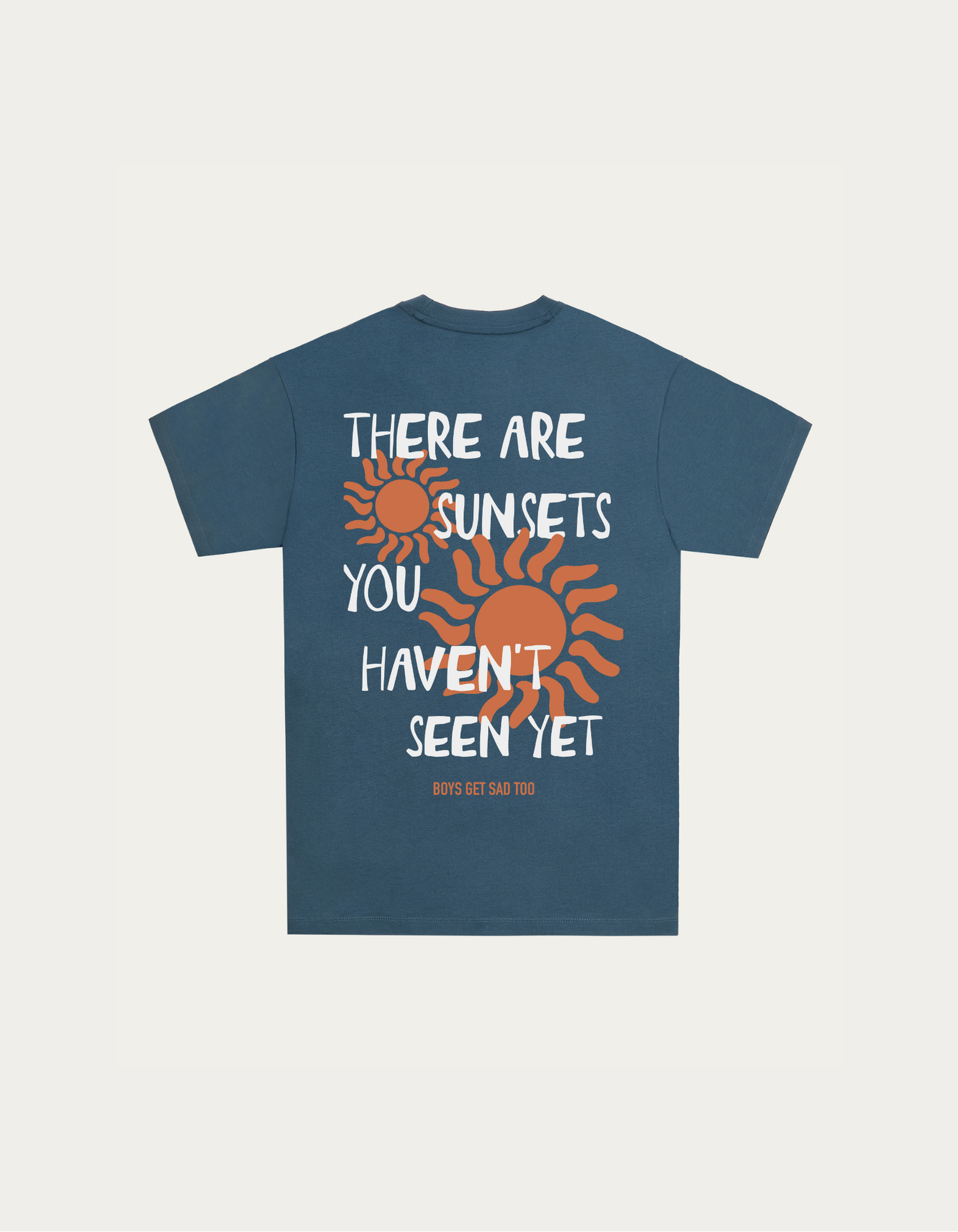 SUNSETS TEE BLUE