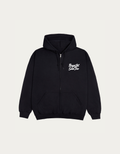 FEELS GOOD ZIP HOODY BLACK