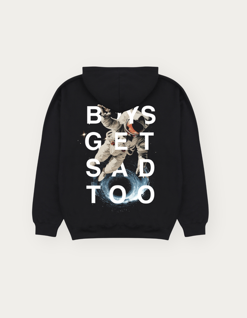 SPACEMAN HOODY BLACK