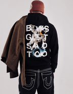 SPACEMAN HOODY BLACK