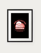 PIZZERIA PRINT BLACK