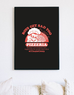 PIZZERIA PRINT BLACK